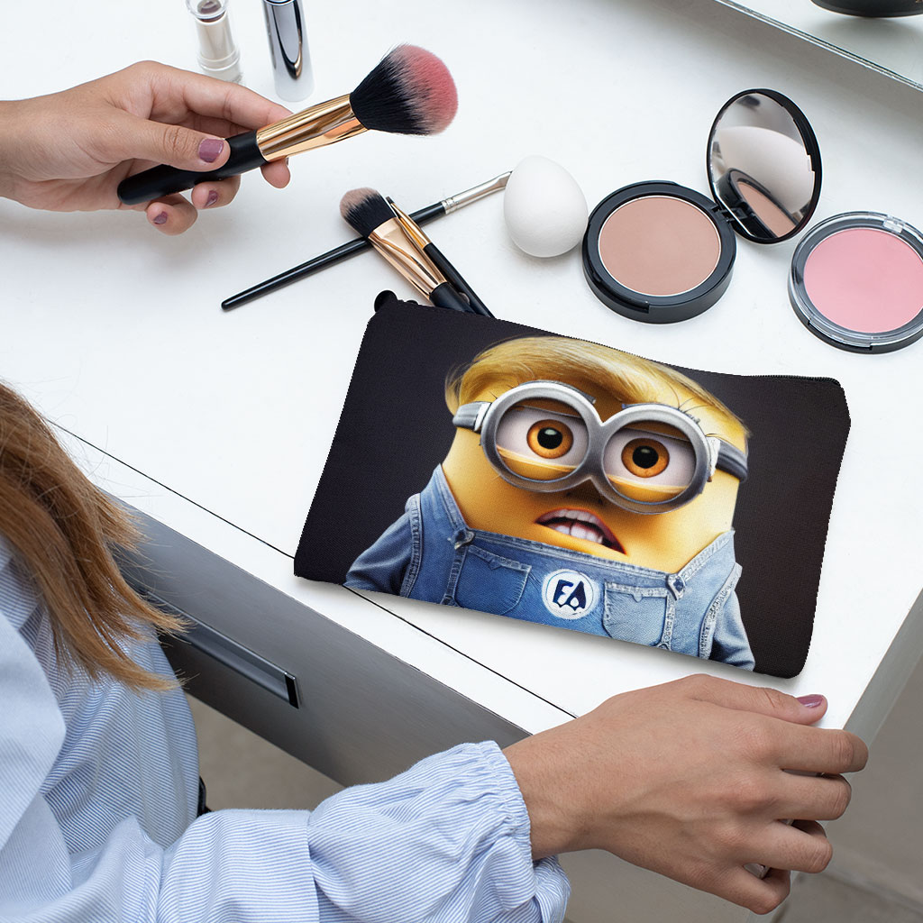 Cartoon Character Makeup Bag - Printed Cosmetic Bag - Cool Makeup Pouch Bags & Wallets Fashion Makeup Pouch  