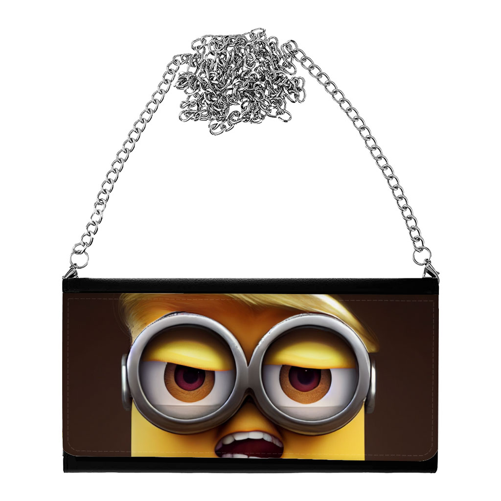 Funny Art Women's Wallet Clutch - Cartoon Clutch for Women - Printed Women's Wallet Clutch Bags & Wallets Fashion Women's Wallet Clutch  