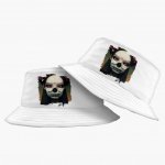 Skeleton Girl Bucket Hat - Gothic Hat - Artwork Bucket Hat