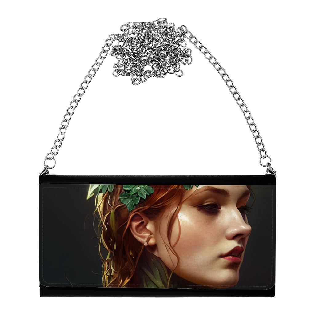 Fantasy Woman Art Women's Wallet Clutch - Themed Clutch for Women - Cool Women's Wallet Clutch Bags & Wallets Fashion Women's Wallet Clutch  