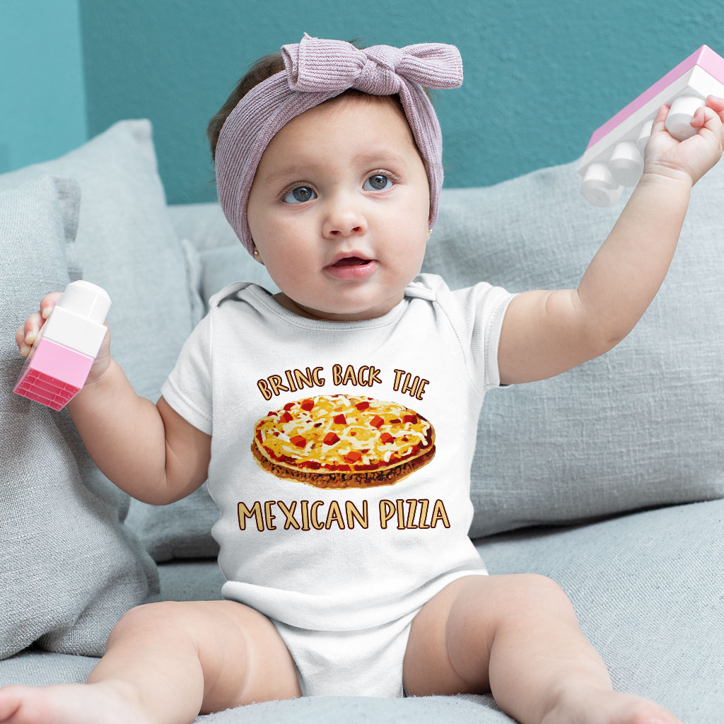 I Feel Like Pizza Baby Jersey Onesie - Colorful Baby Onesie - Graphic Baby One-Piece Clothing Kids' Clothing Onesies Color : Heather Dust|White|Yellow 