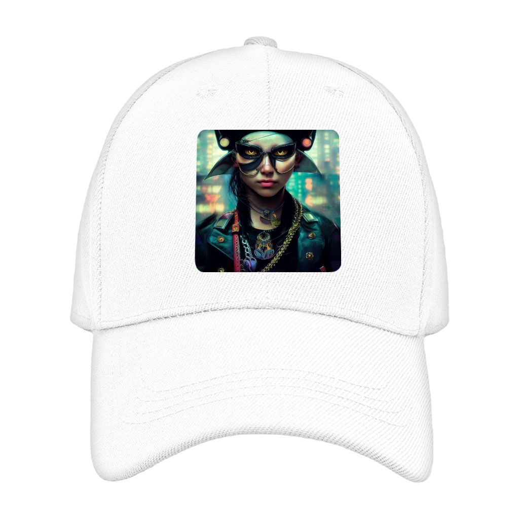 Punk Girl Hat Patches - Fantasy Patches - Graphic Patch Applique Fashion Fashion Accessories Hats & Hair Accessories Shape : Circle|Rectangle|Square 