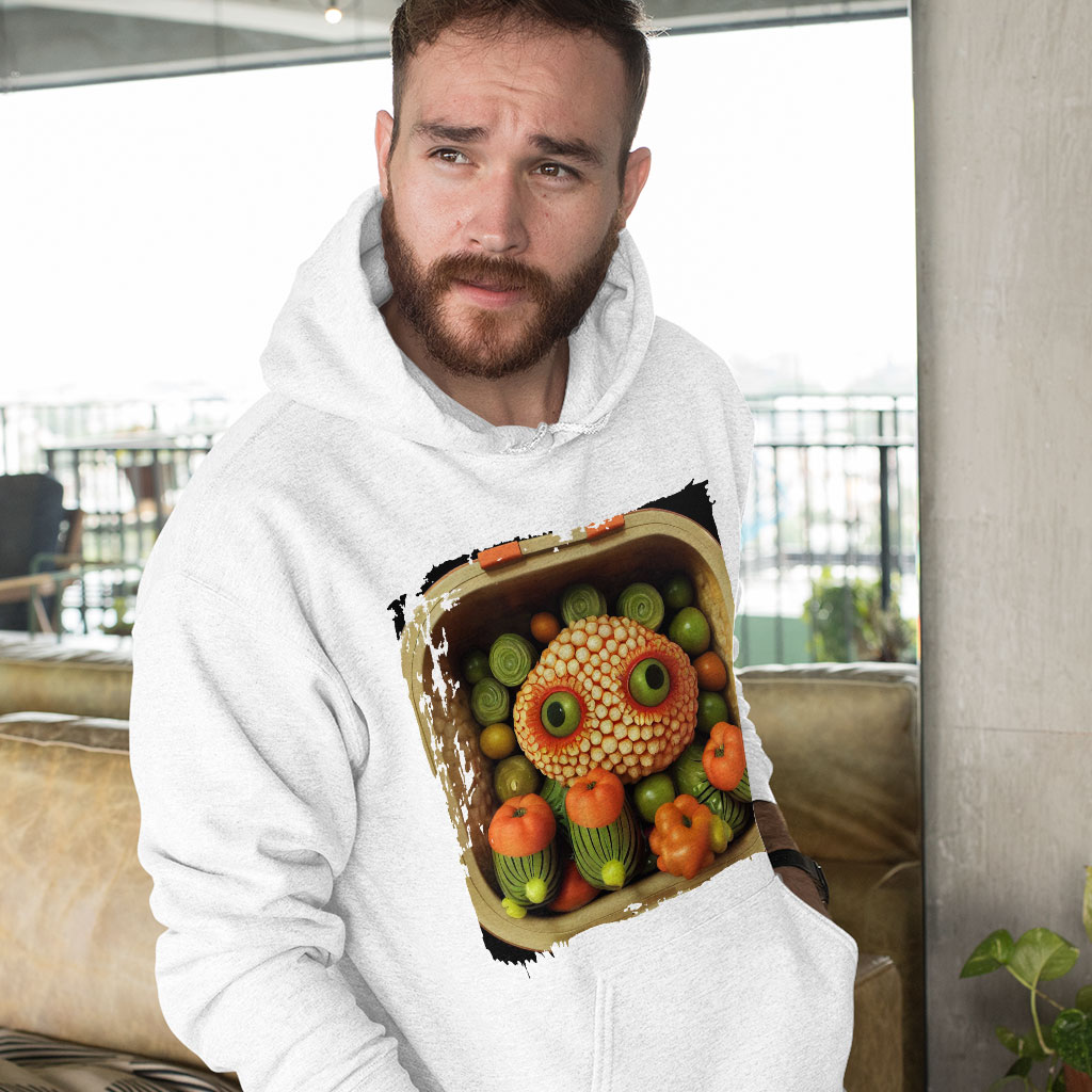 Cute Cartoon Vegetables Hooded Sweatshirt - Graphic Hoodie - Cool Hoodie Clothing Hoodies Color : Black|Navy|White 