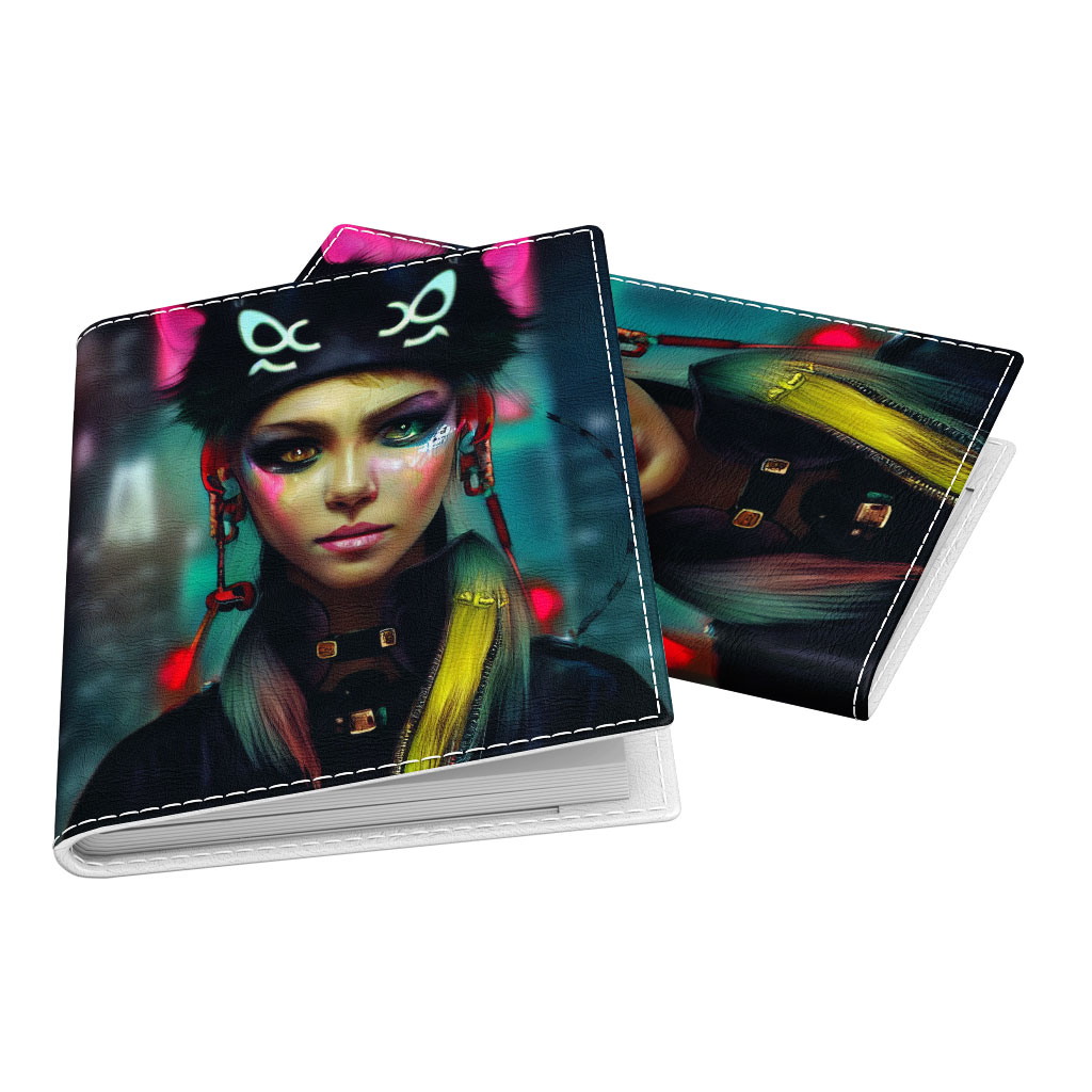 Anime Cartoon Girl Passport Cover - Themed Passport Cover - Graphic Passport Cover Fashion Fashion Accessories Pasport Cover Travel Accessories  