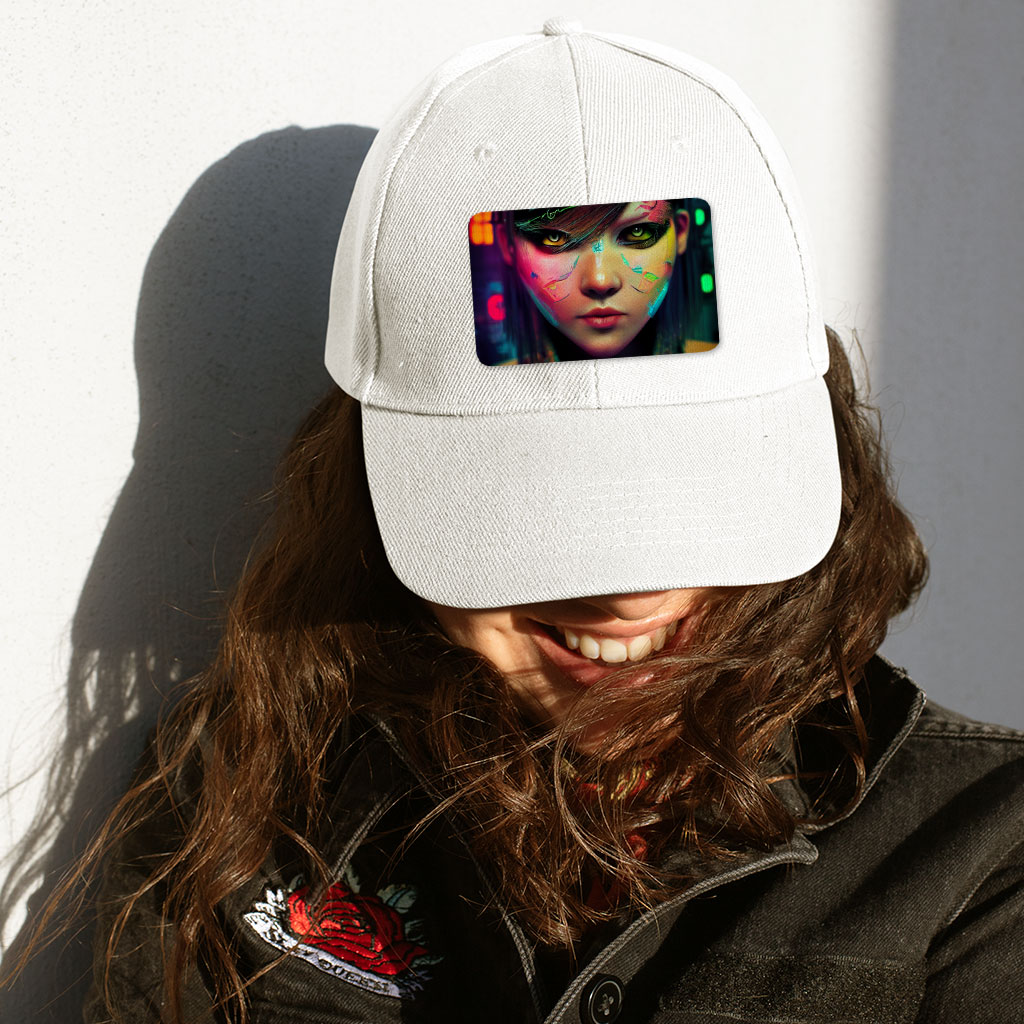 Cute Anime Girl Hat Patches - Unique Patches - Sci Fi Patch Applique Fashion Fashion Accessories Hats & Hair Accessories Shape : Circle|Rectangle|Square 
