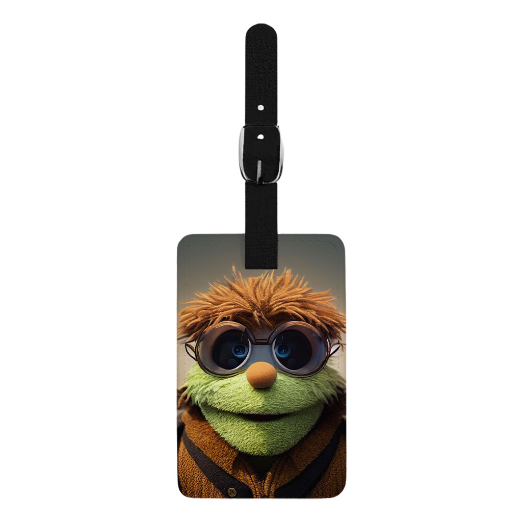 Funny Images Of Muppets Luggage Tag - Unique Travel Bag Tag - Colorful Luggage Tag Fashion Fashion Accessories Luggage Tag Travel Accessories  