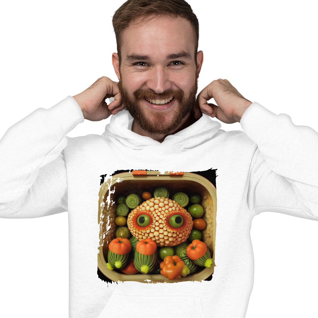 Cute Cartoon Vegetables Hooded Sweatshirt - Graphic Hoodie - Cool Hoodie Clothing Hoodies Color : Black|Navy|White 