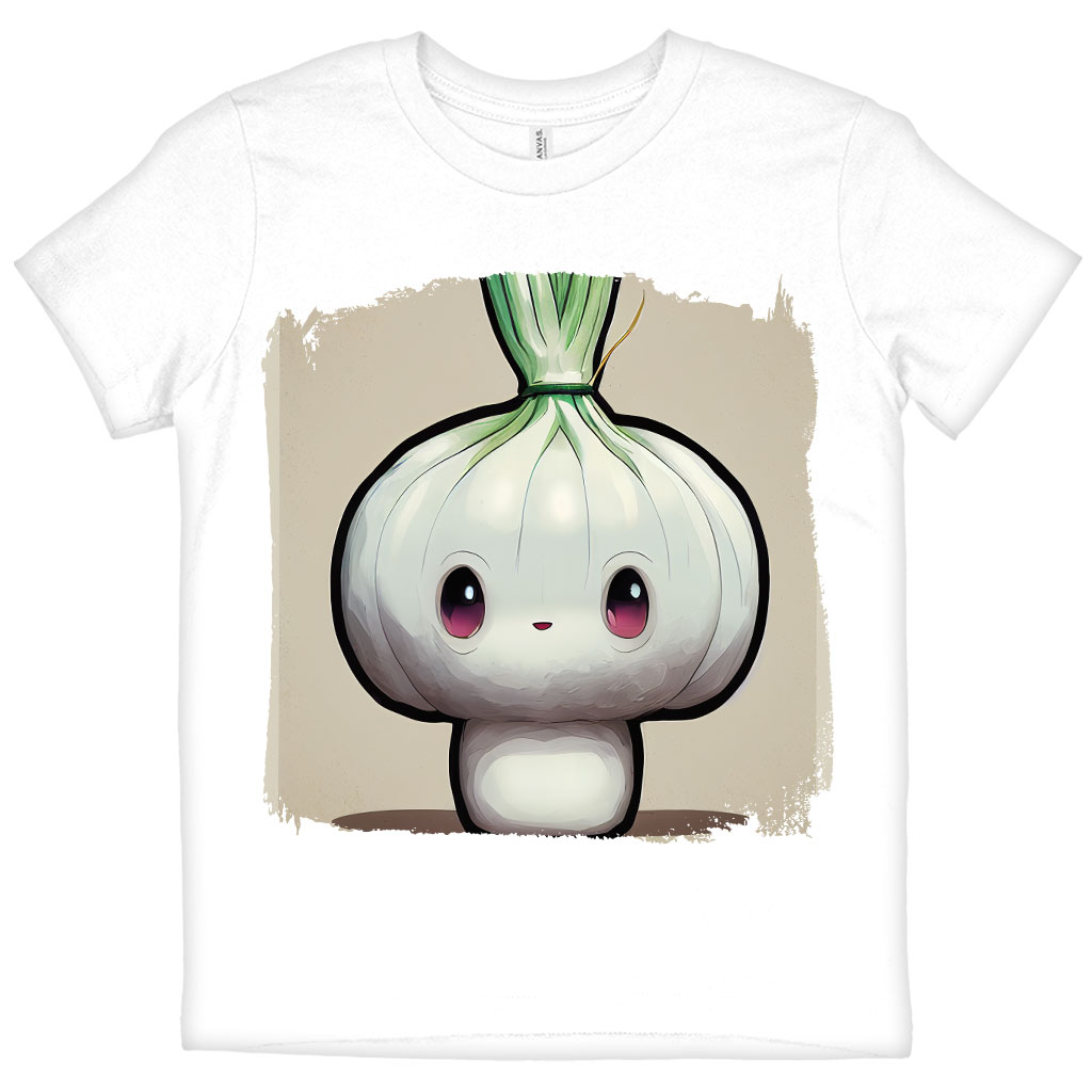 Cute Cartoon Radish Kids' T-Shirt - Funny T-Shirt - Printed Tee Shirt for Kids Clothing Kids' Clothing T-Shirts Color : Black|Natural|White 