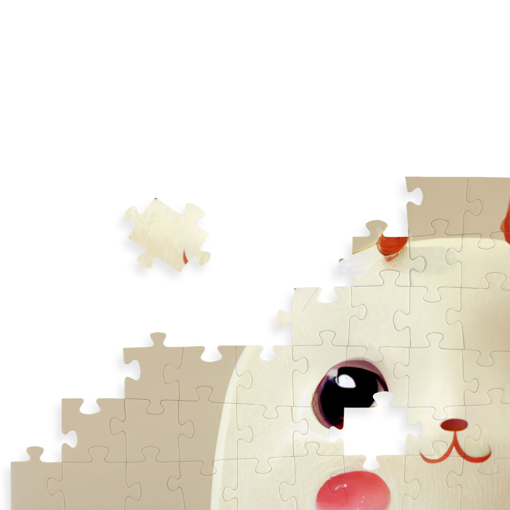 Kawaii Radish Art Puzzles - Cool Jigsaw Puzzle - Themed Puzzles Kids & Babies Puzzles Toys & Games  