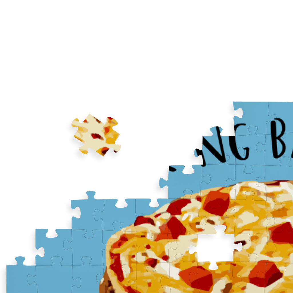 I Feel Like Pizza Puzzles - Colorful Jigsaw Puzzle - Graphic Puzzles Kids & Babies Puzzles Toys & Games  
