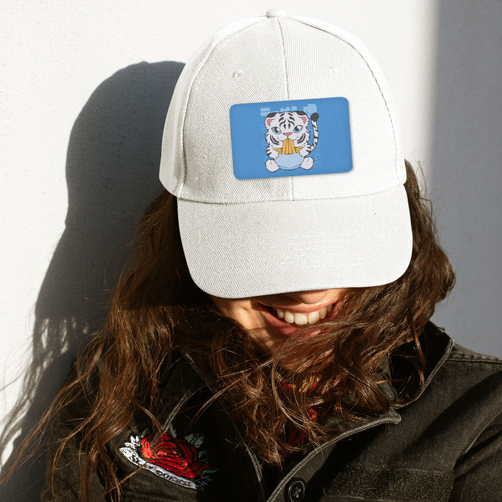 Anime Tiger Hat Patches - Funny Patches - Animal Print Patch Applique Fashion Fashion Accessories Hats & Hair Accessories Shape : Circle|Rectangle|Square 