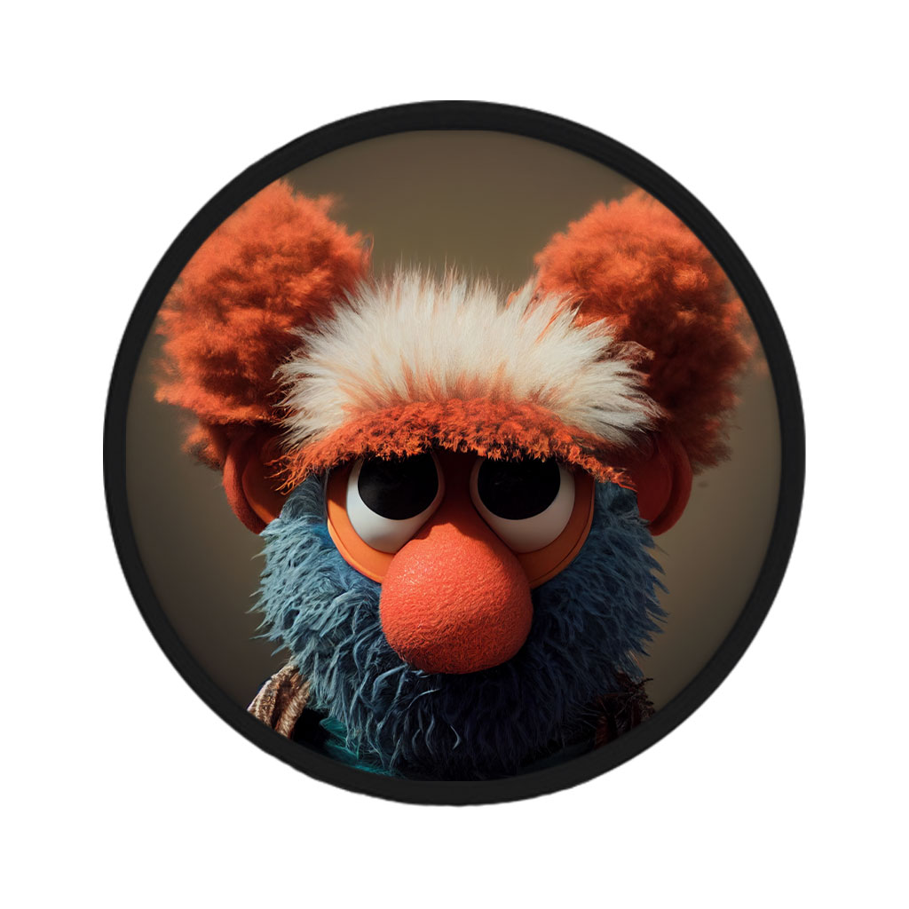 Muppet Patches - Graphic Patch Applique for Clothes - Cool Patches Fashion Fashion Accessories Patches Shape : Circle|Rectangle 