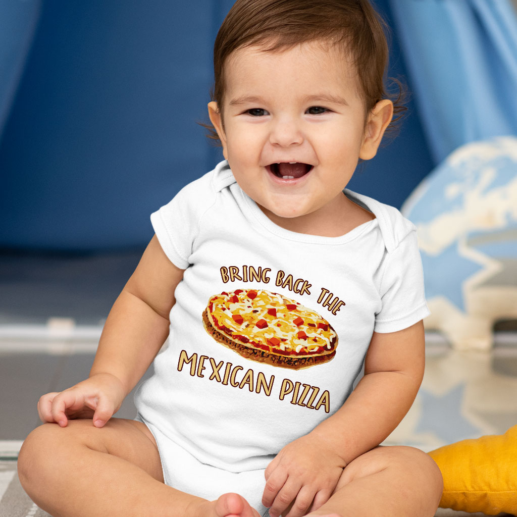 I Feel Like Pizza Baby Jersey Onesie - Colorful Baby Onesie - Graphic Baby One-Piece Clothing Kids' Clothing Onesies Color : Heather Dust|White|Yellow 