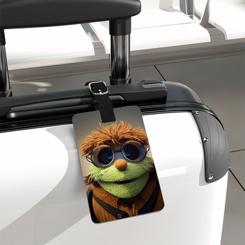 Funny Images Of Muppets Luggage Tag - Unique Travel Bag Tag - Colorful Luggage Tag Fashion Fashion Accessories Luggage Tag Travel Accessories  