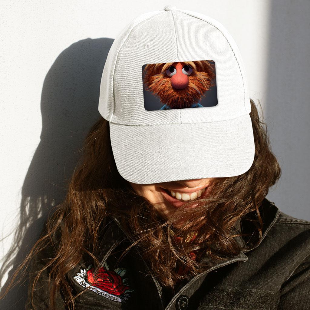 Muppet Art Hat Patches - Themed Patches - Funny Patch Applique Fashion Fashion Accessories Hats & Hair Accessories Shape : Circle|Rectangle|Square 