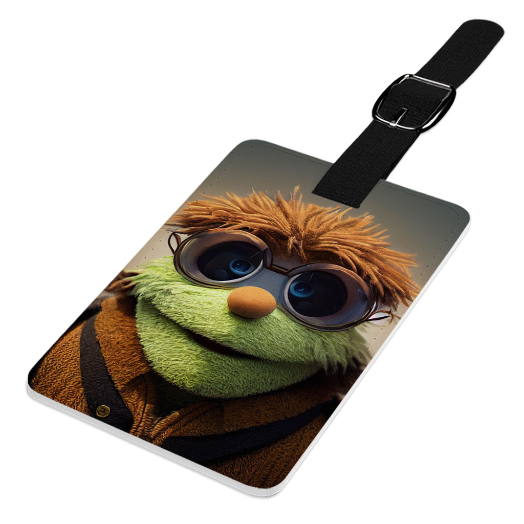 Funny Images Of Muppets Luggage Tag - Unique Travel Bag Tag - Colorful Luggage Tag Fashion Fashion Accessories Luggage Tag Travel Accessories  