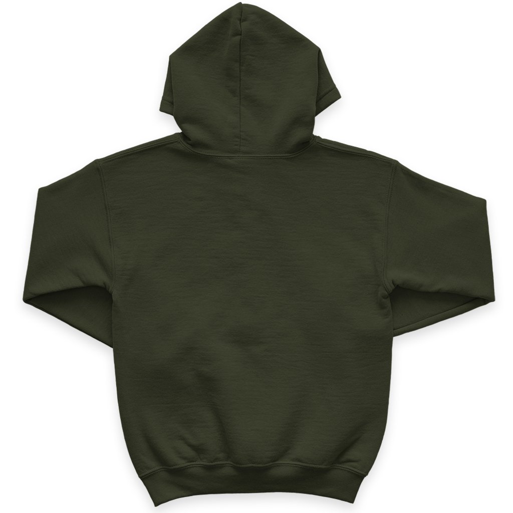 Cartoon Rabbit Kids' Sponge Fleece Hoodie - Cute Kids' Hoodie - Printed Hoodie for Kids Clothing Hoodies Kids' Clothing Color : Athletic Heather|Black|Military Green 