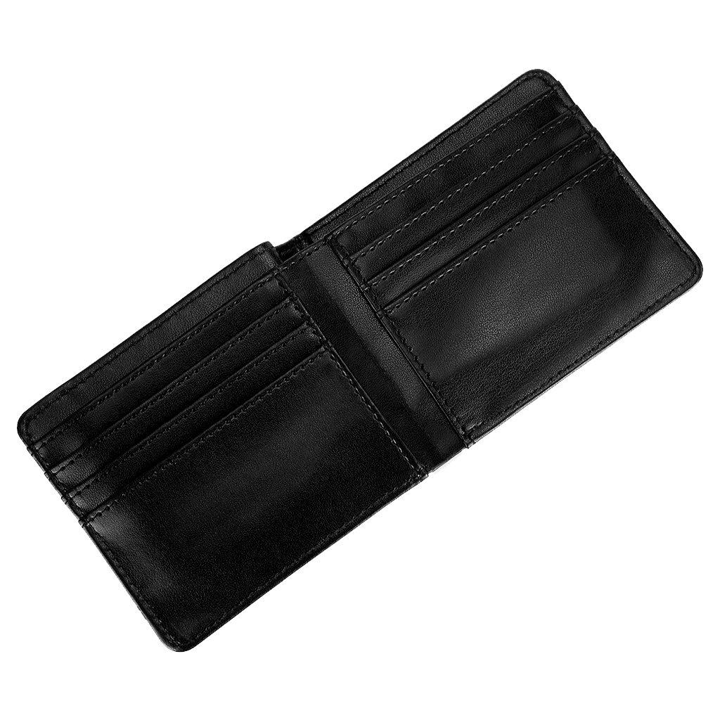 Llama Bike Men's Wallet - Cool Wallet - Funny Wallet Bags & Wallets Fashion Men's Wallet Women's Wallet Color : Black|Brown 