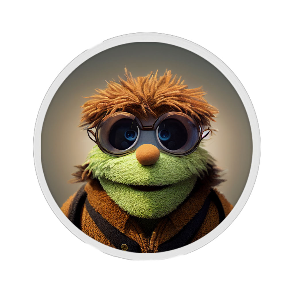 Funny Images Of Muppets Patches - Unique Patch Applique for Clothes - Colorful Patches Fashion Fashion Accessories Patches Shape : Circle|Rectangle 