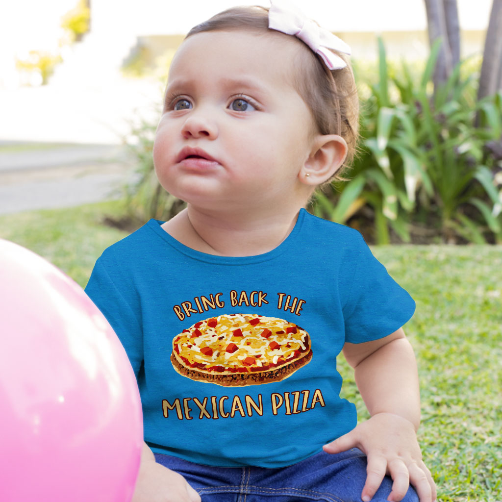 I Feel Like Pizza Baby Jersey T-Shirt - Colorful Baby T-Shirt - Graphic T-Shirt for Babies Clothing Kids' Clothing T-Shirts Color : Athletic Heather|Heather Columbia Blue|White 