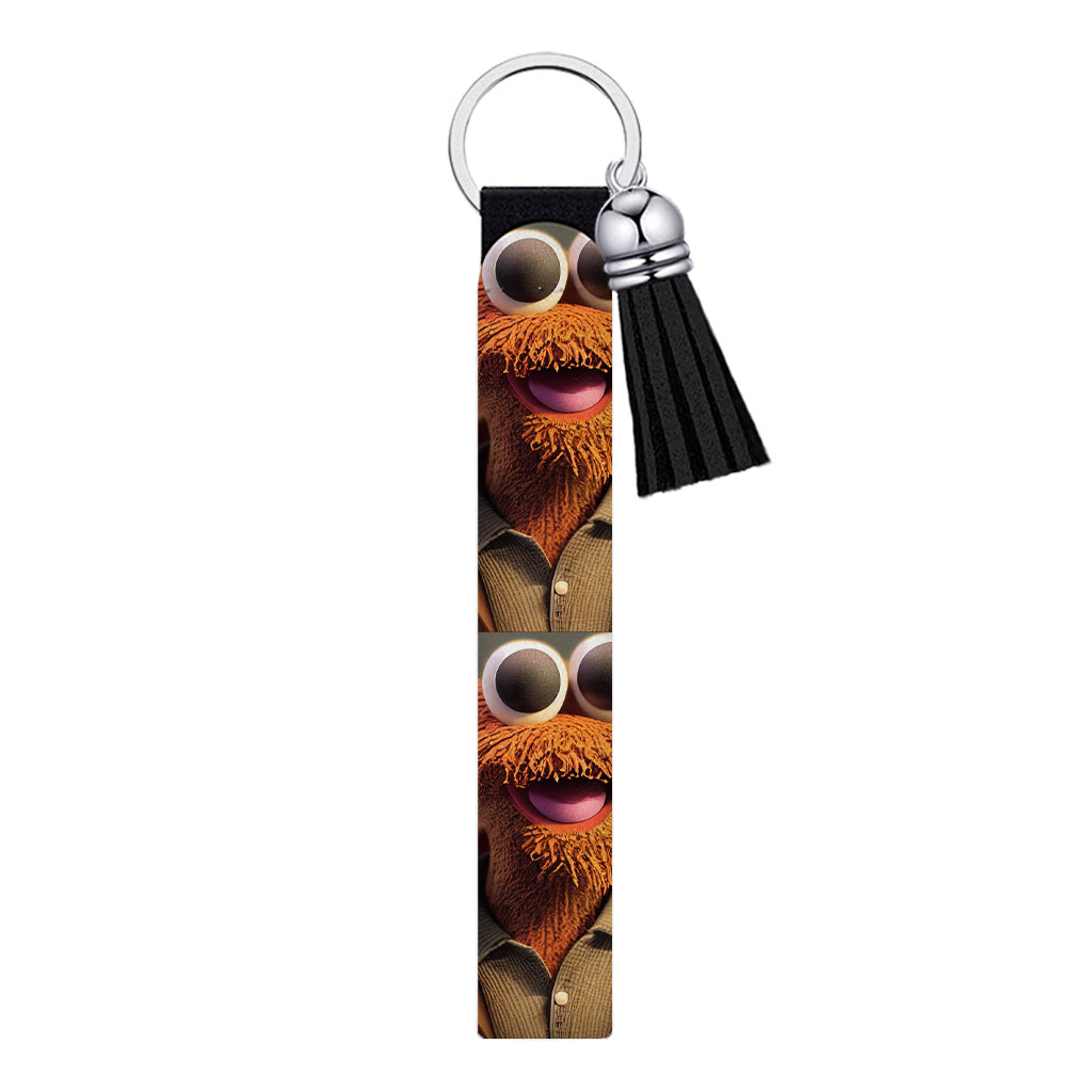 Funny Muppets Keychain Wristlet - Themed Keychain Bracelet - Cute Wristlet Strap for Key Fashion Fashion Accessories Keychains  