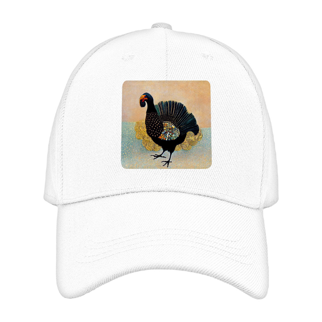 Cute Turkey Art Hat Patches - Themed Patches - Gustav Klimt Art Patch Applique Fashion Fashion Accessories Hats & Hair Accessories Shape : Circle|Rectangle|Square 