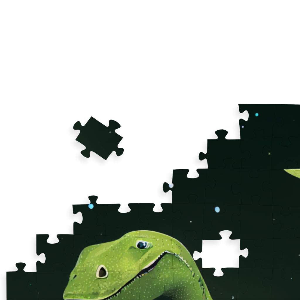 Cartoon Dinosaur Puzzles - Kawaii Jigsaw Puzzle - Printed Puzzles Kids & Babies Puzzles Toys & Games  