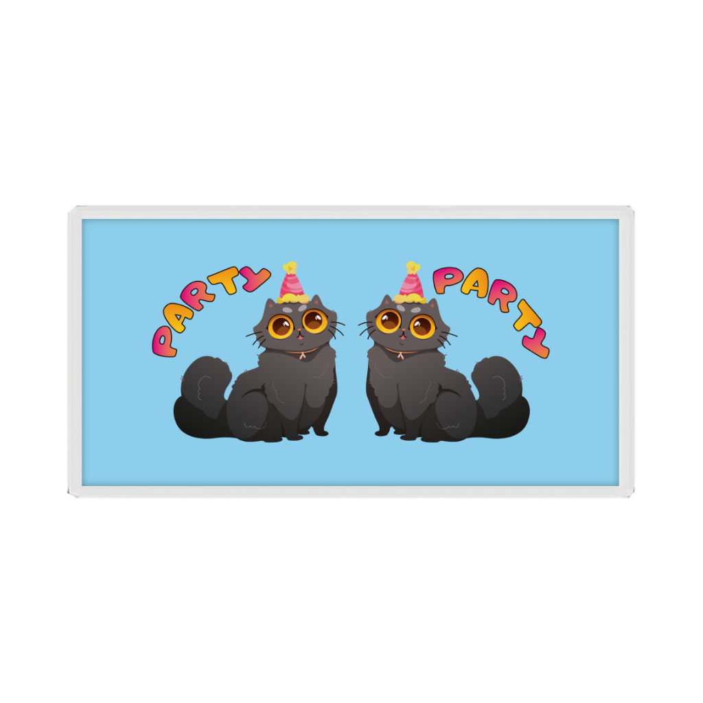 Cat Party Patches - Printed Patch Applique for Clothes - Cool Patches Fashion Fashion Accessories Patches Shape : Circle|Rectangle 
