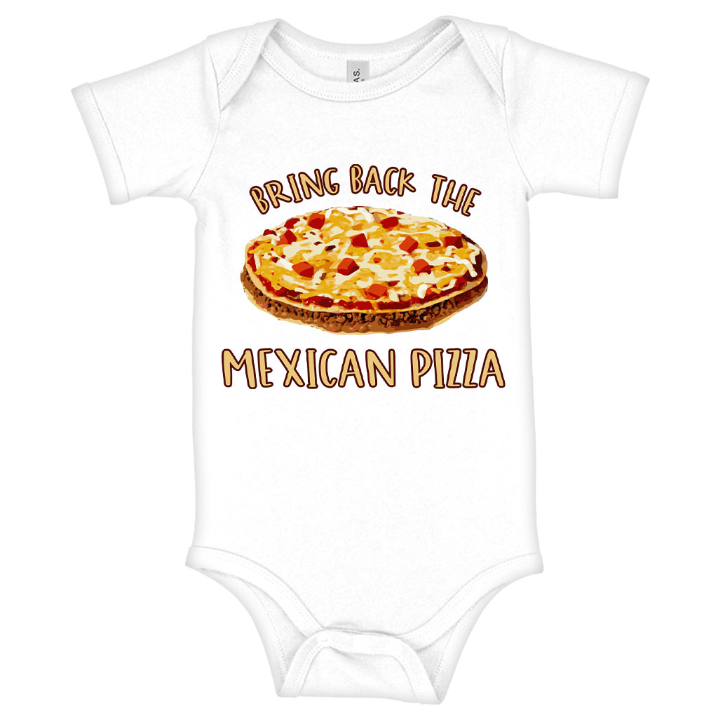 I Feel Like Pizza Baby Jersey Onesie - Colorful Baby Onesie - Graphic Baby One-Piece Clothing Kids' Clothing Onesies Color : Heather Dust|White|Yellow 