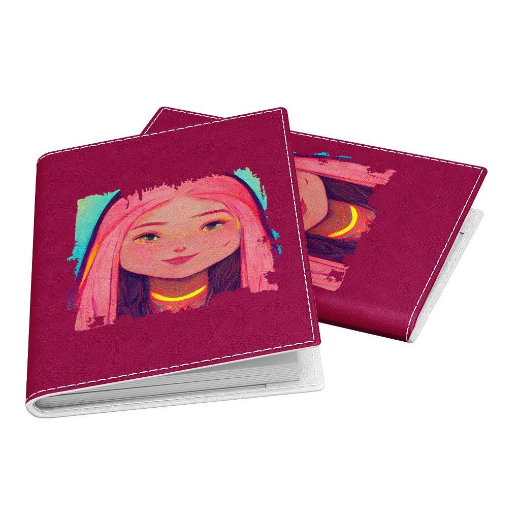 Cute Design Passport Cover - Face Passport Cover - Printed Passport Cover Fashion Fashion Accessories Pasport Cover Travel Accessories  