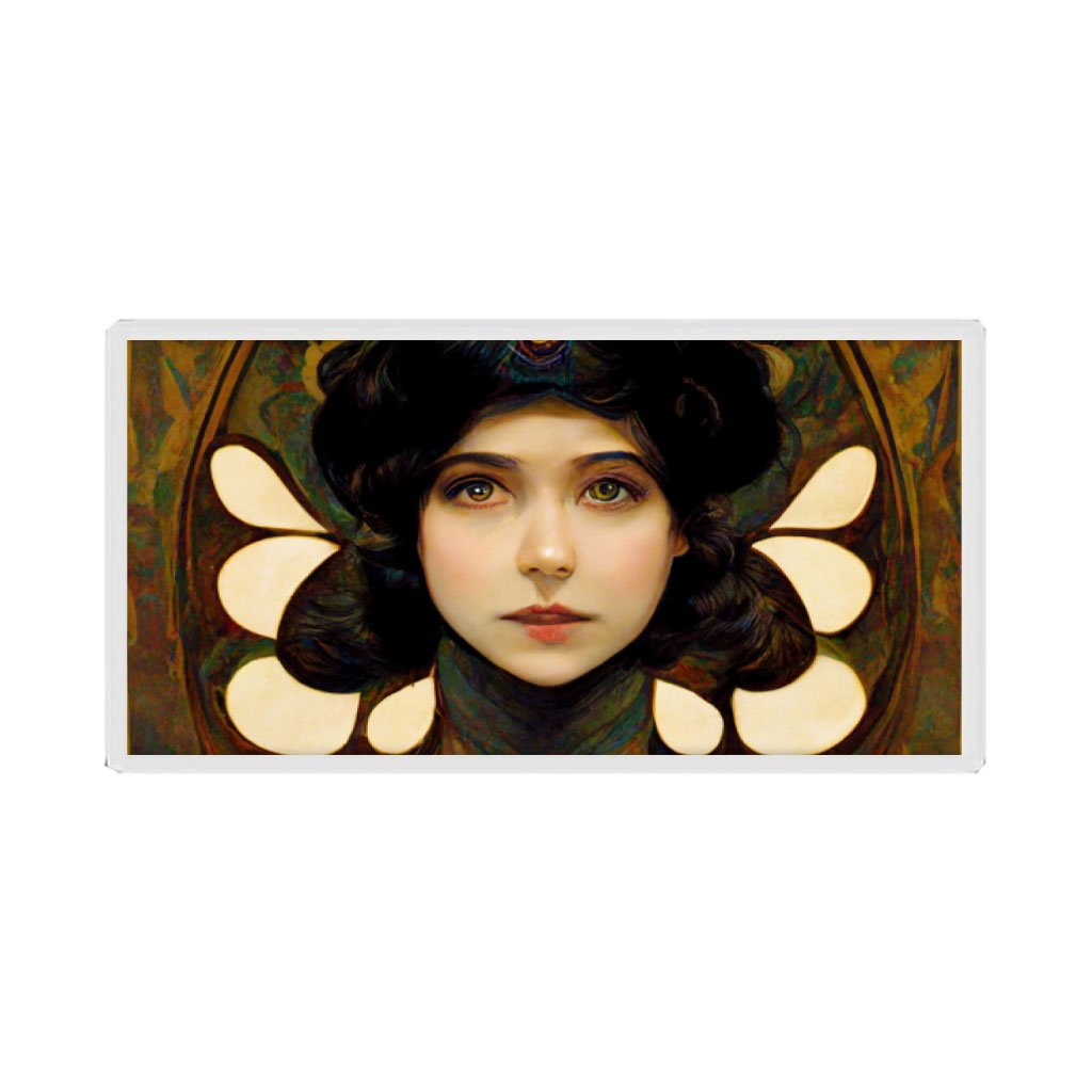 Woman Face Patches - Cool Art Patch Applique for Clothes - Printed Patches Fashion Fashion Accessories Patches Color : Black|White 