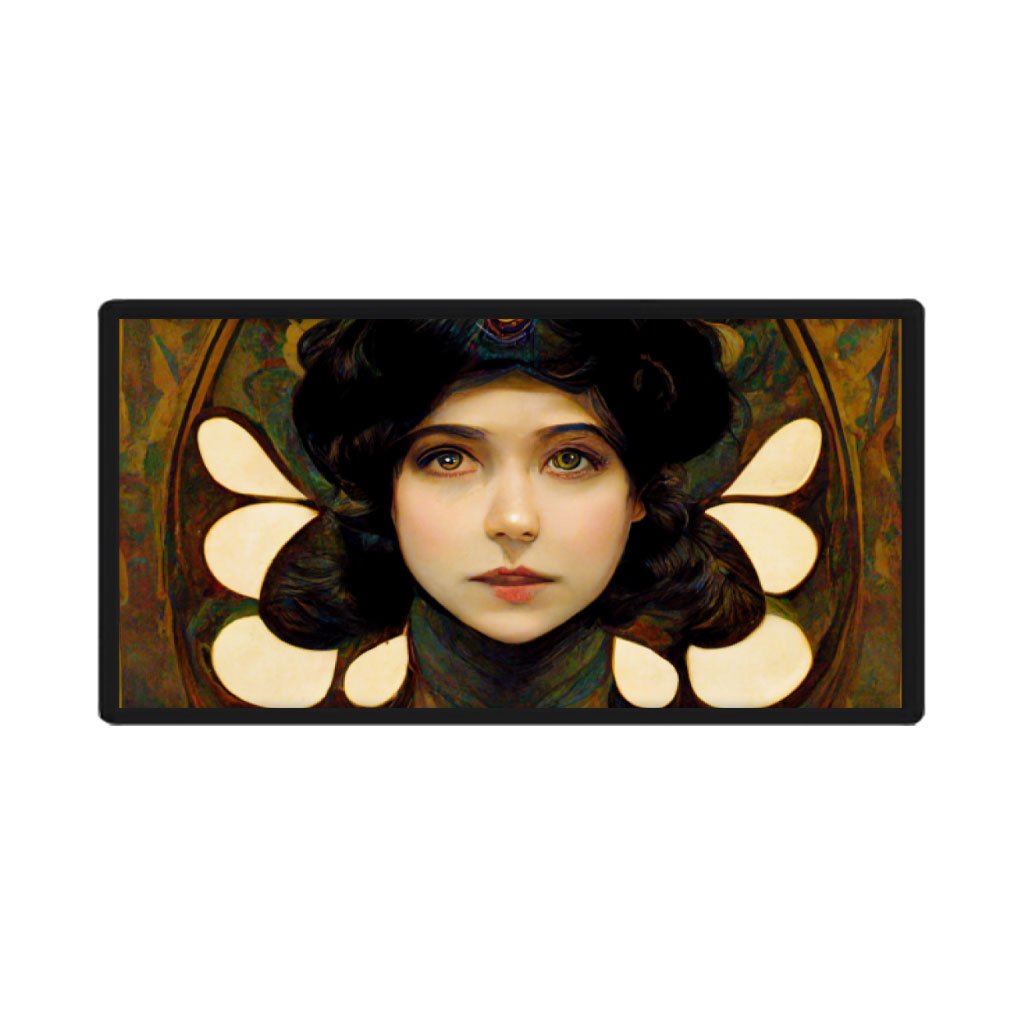 Woman Face Patches - Cool Art Patch Applique for Clothes - Printed Patches Fashion Fashion Accessories Patches Color : Black|White 
