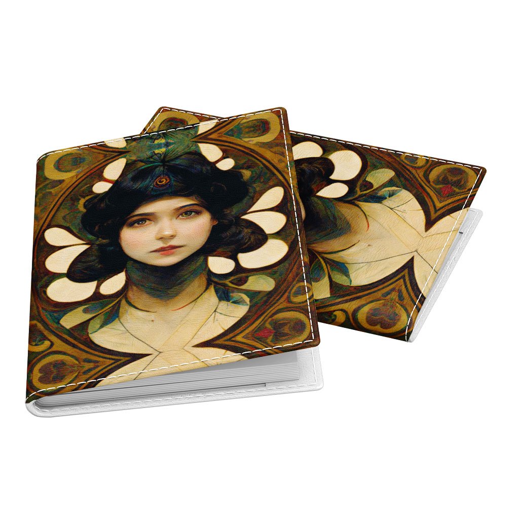Woman Face Passport Cover - Cool Art Passport Cover - Printed Passport Cover Fashion Fashion Accessories Pasport Cover Travel Accessories  