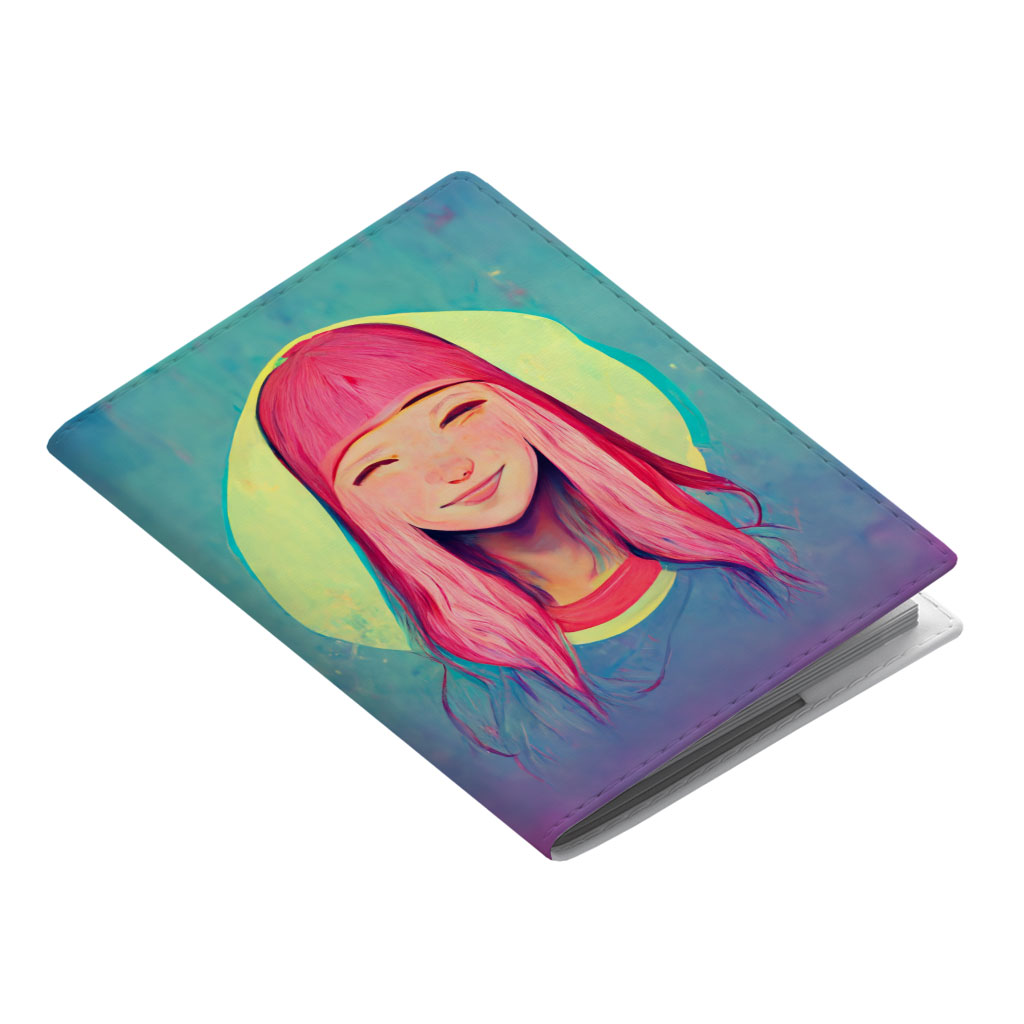 Cute Kawaii Passport Cover - Illustration Passport Cover - Graphic Passport Cover Fashion Fashion Accessories Pasport Cover Travel Accessories  
