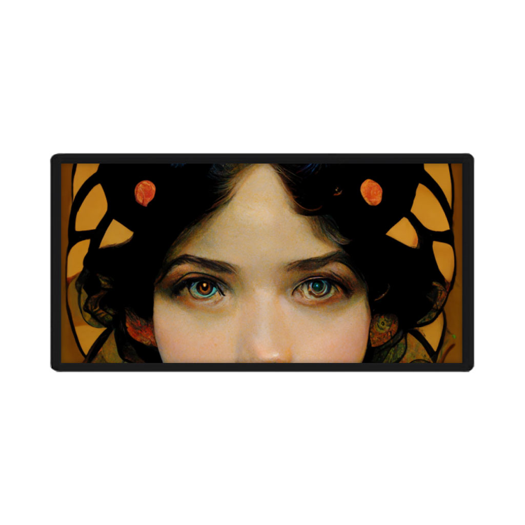 Vintage Design Patches - Art Nouveau Style Patch Applique for Clothes - Woman Face Patches Bags & Wallets Fashion Shape : Circle|Rectangle 