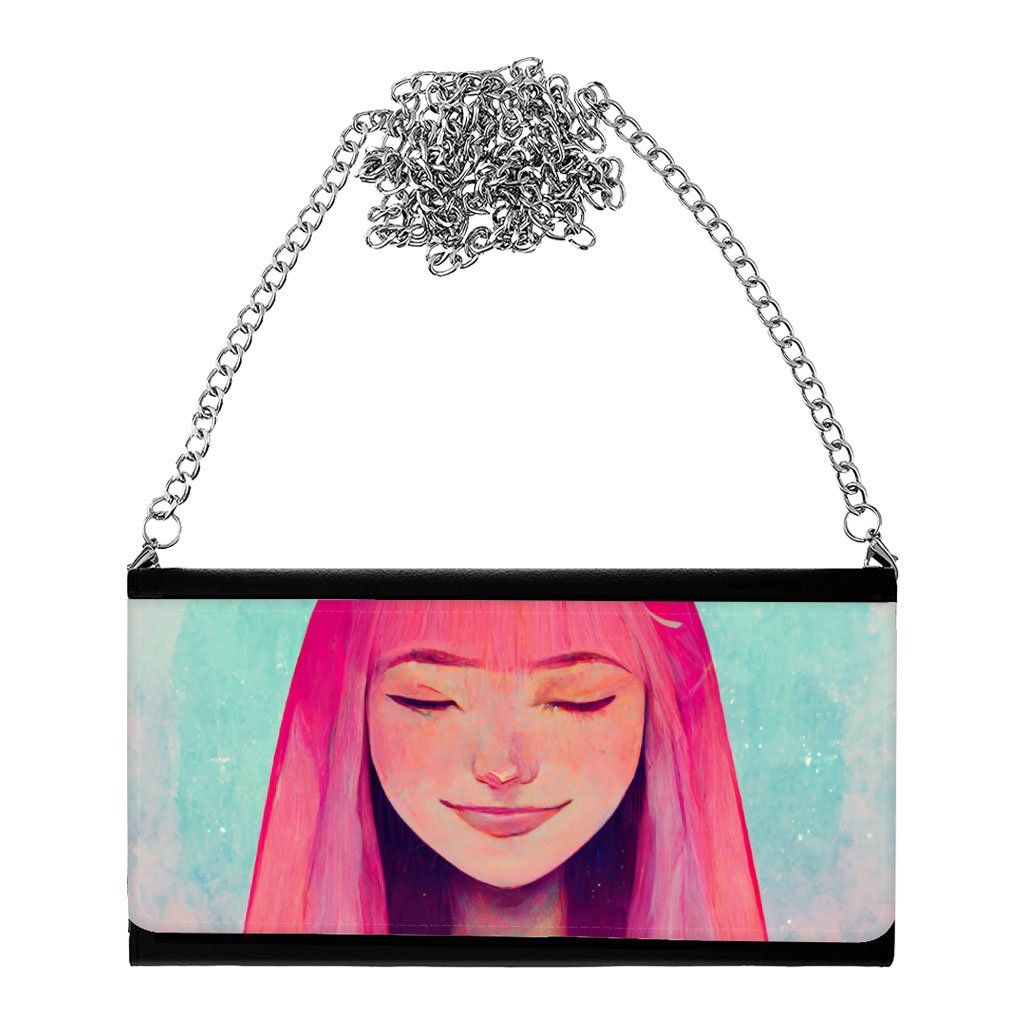 Cute Unique Women's Wallet Clutch - Cartoon Character Clutch for Women - Cool Graphic Women's Wallet Clutch Bags & Wallets Fashion Women's Wallet Clutch  