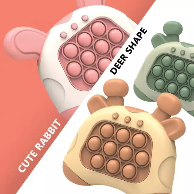 Pop Quick Push Sensory Game Console - Stress Relief Toy for Kids and Adults - Image 2