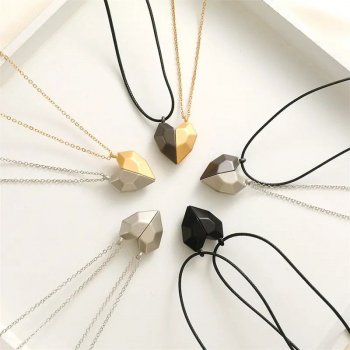 Magnetic Love Bond Couple Necklaces