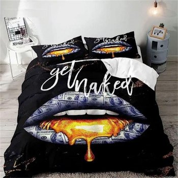 Charming Love Themed Duvet Cover