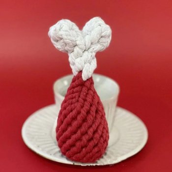 Valentine's Day Puppy Chew Toy