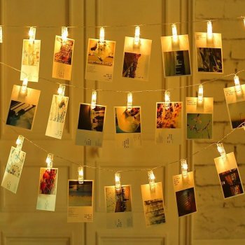 Enchanting LED Photo Clip String Lights
