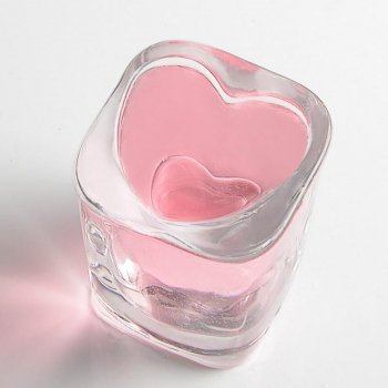 Heart-Shaped Glass Shot