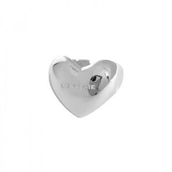 Elegant Silver Heart Ring