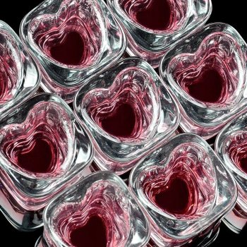 Heart-Shaped Glass Shot