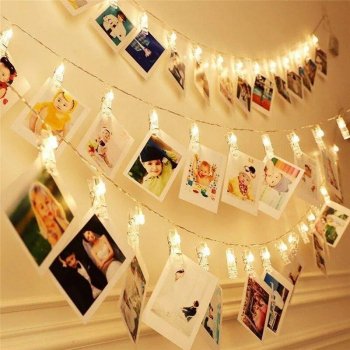 Enchanting LED Photo Clip String Lights