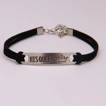 His & Her King and Queen Couple Bracelets