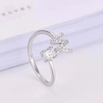 Adjustable Alphabet Open Rings
