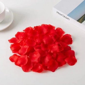 Colorful Love Romantic Warm Silk Rose Petals