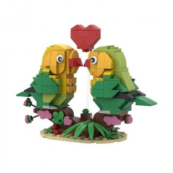 Lovebirds Heart Building Kit