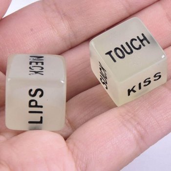 Glowing Love Dice